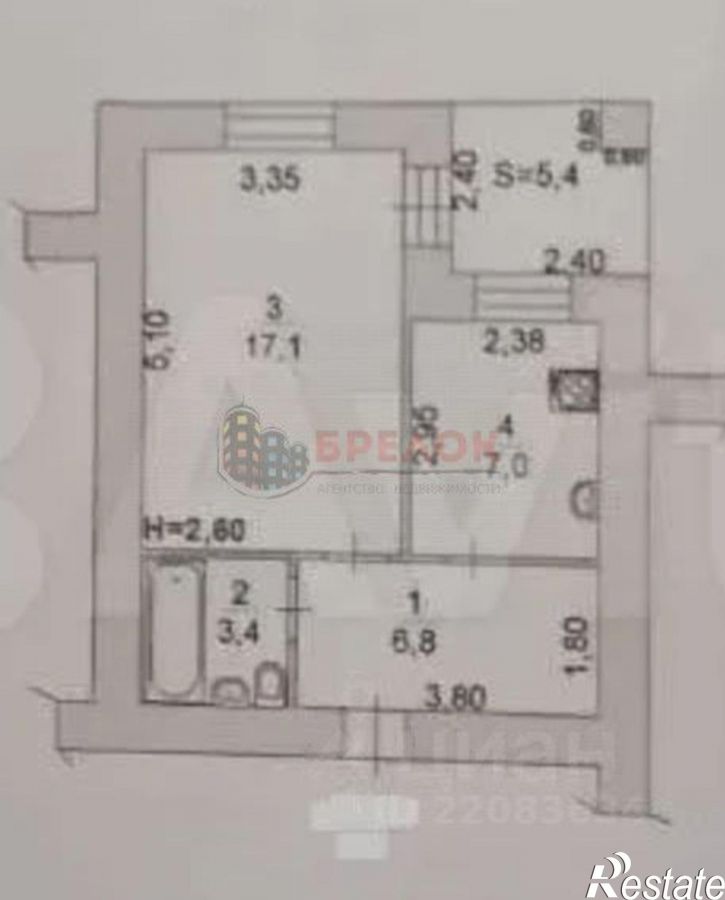 1-комн квартира проспект Королёва, 28,  д. 28