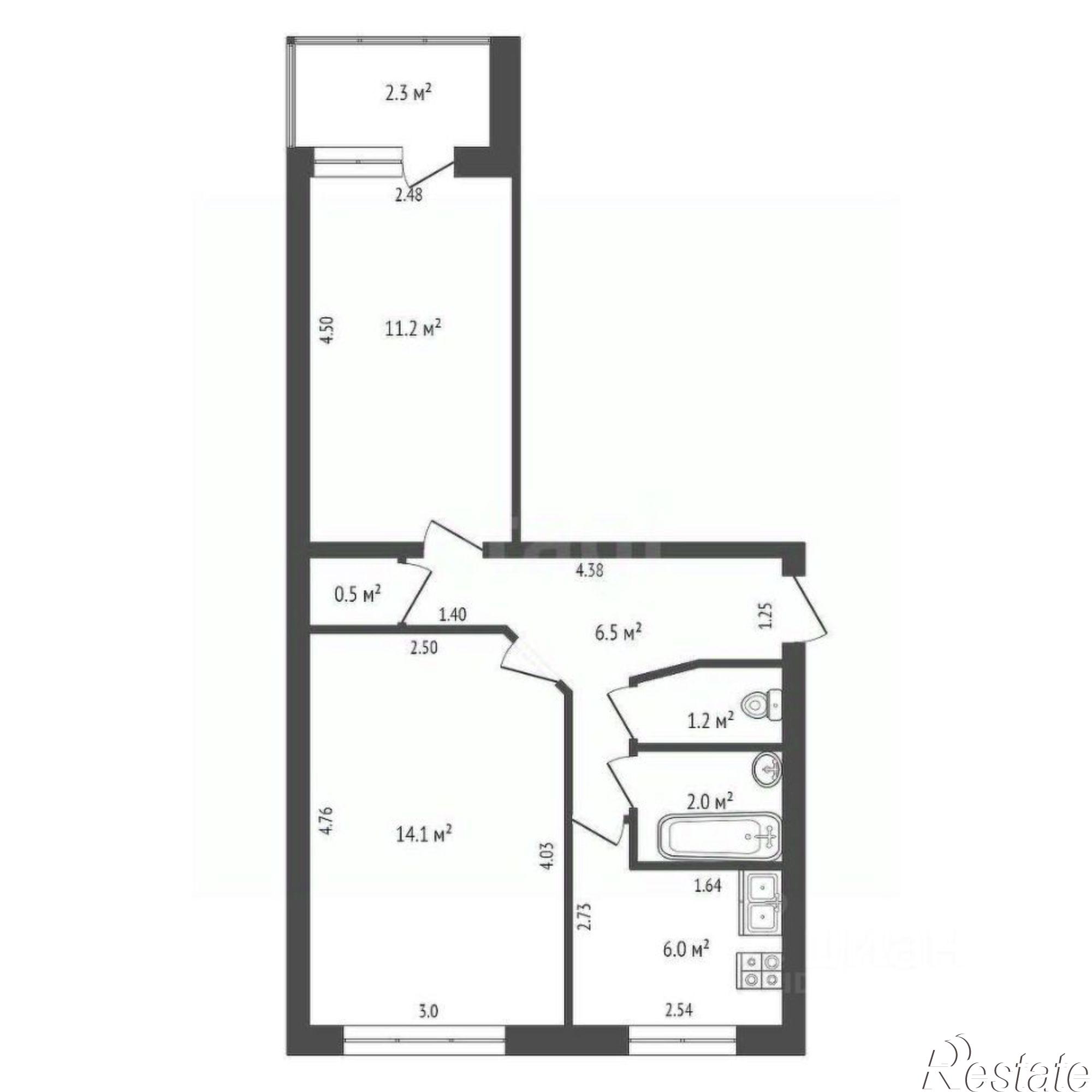 Купить квартиру за 4 000 000 рублей на Коммунистический пр-кт, 35/3