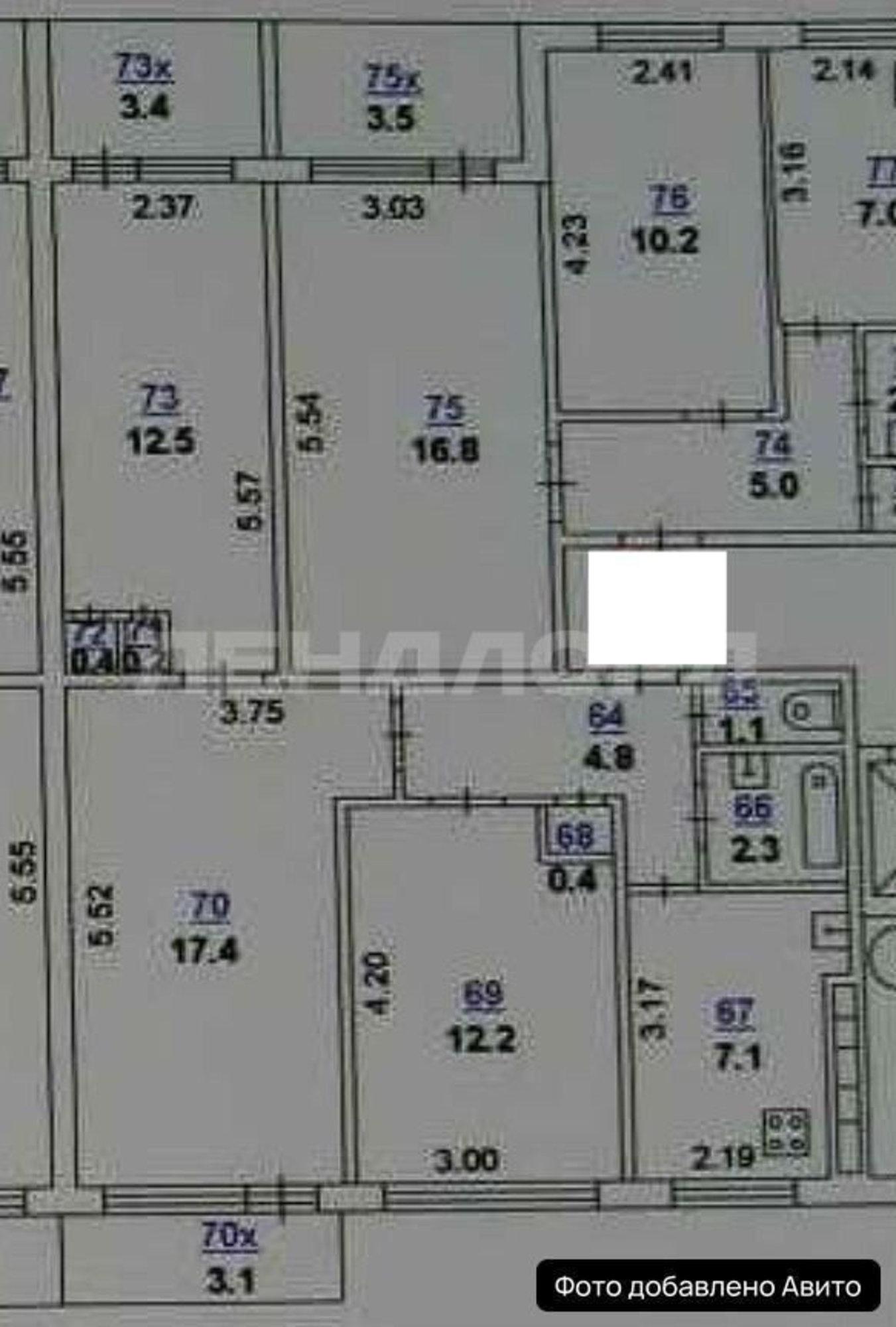 Купить квартиру за 8 300 000 рублей на улица Максима Горького, 186