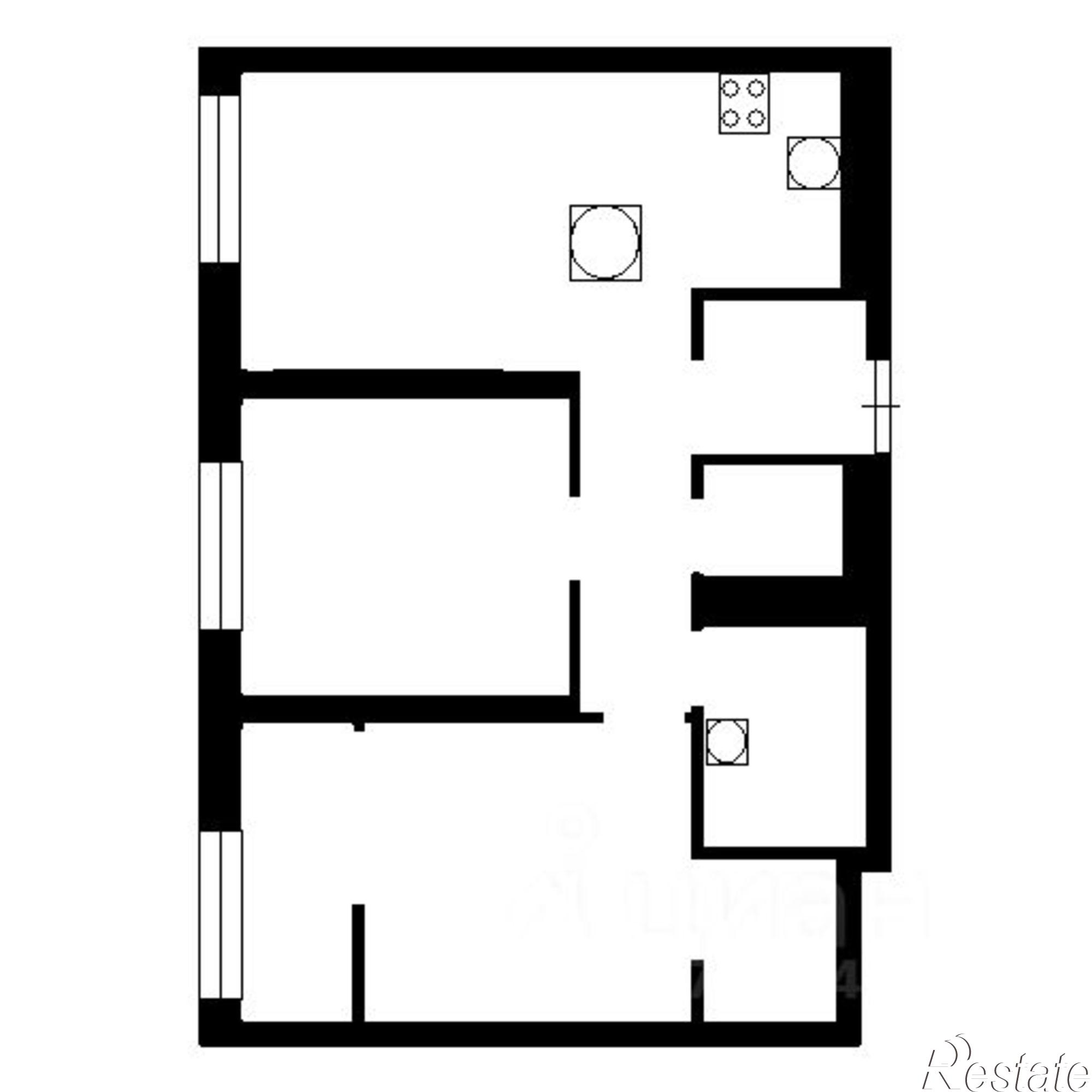 Купить квартиру за 6 100 000 рублей на улица Малиновского, 72