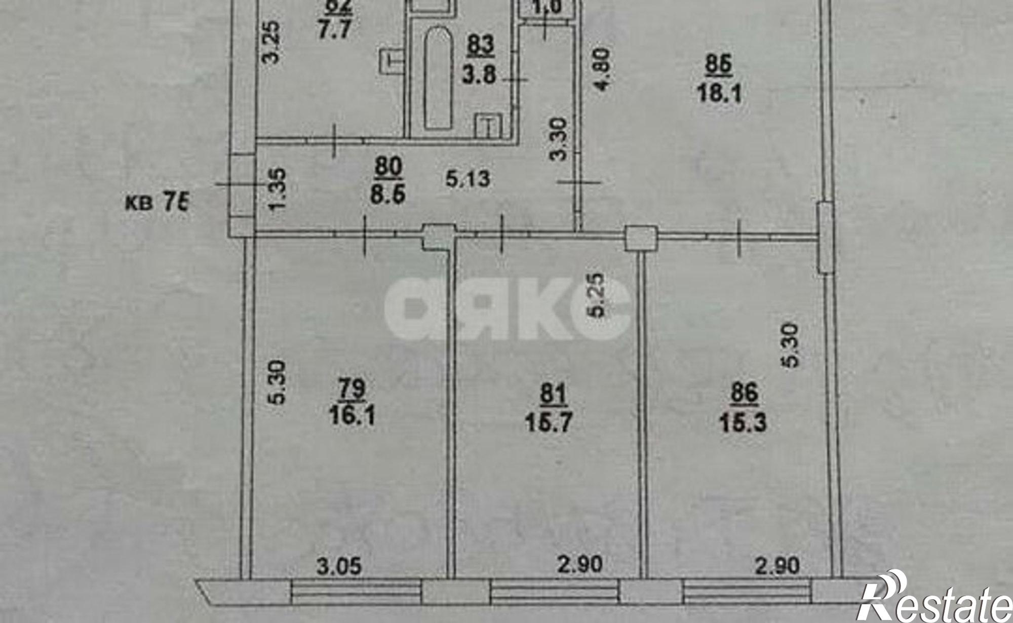 Купить квартиру за 8 500 000 рублей на улица Текучёва, 125/200