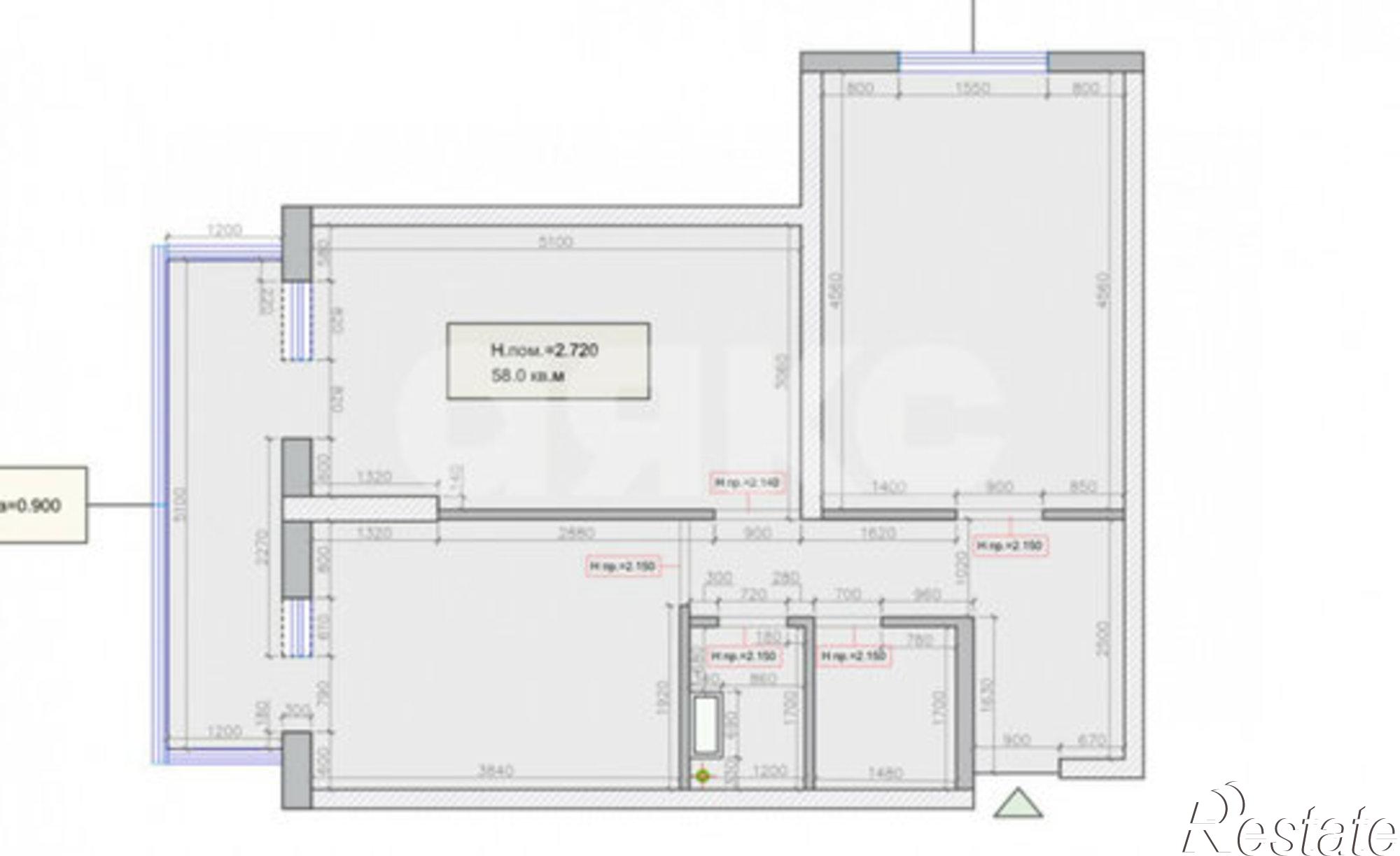 Купить квартиру за 6 500 000 рублей на ул Нансена, 83 3