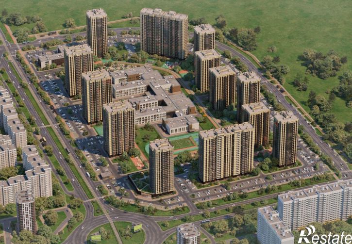 2-комн квартира в новом доме улица Ерёменко, 111