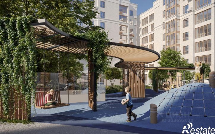 3-комн квартира в новом доме Бориславский переулок