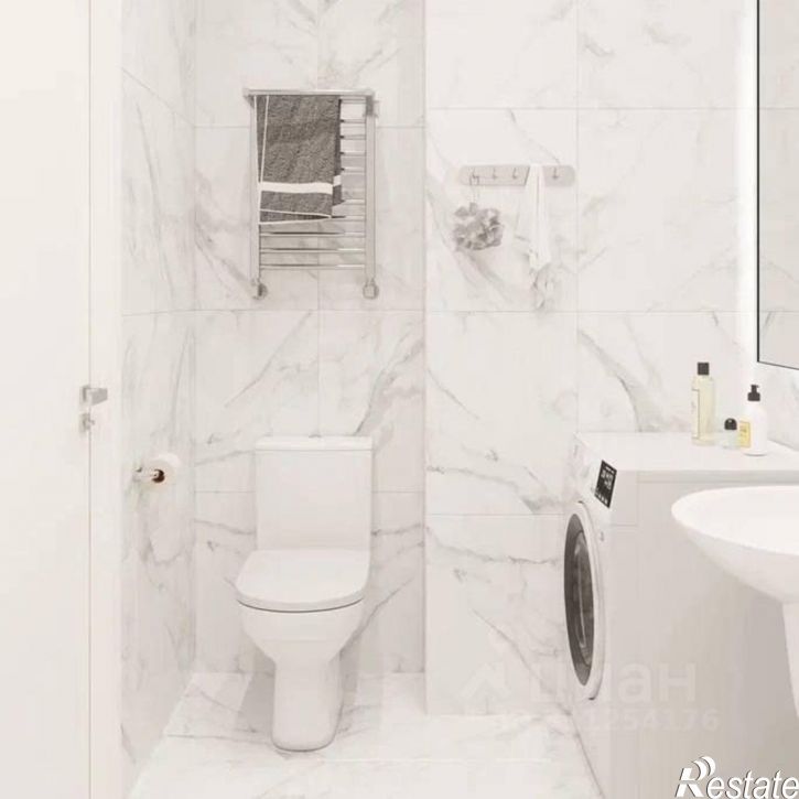 1-комн квартира в новом доме 2-я Пологая улица, 17,  д. 17