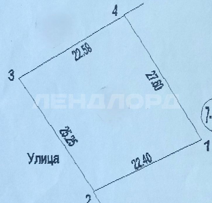 Земельный участок Кочевая улица