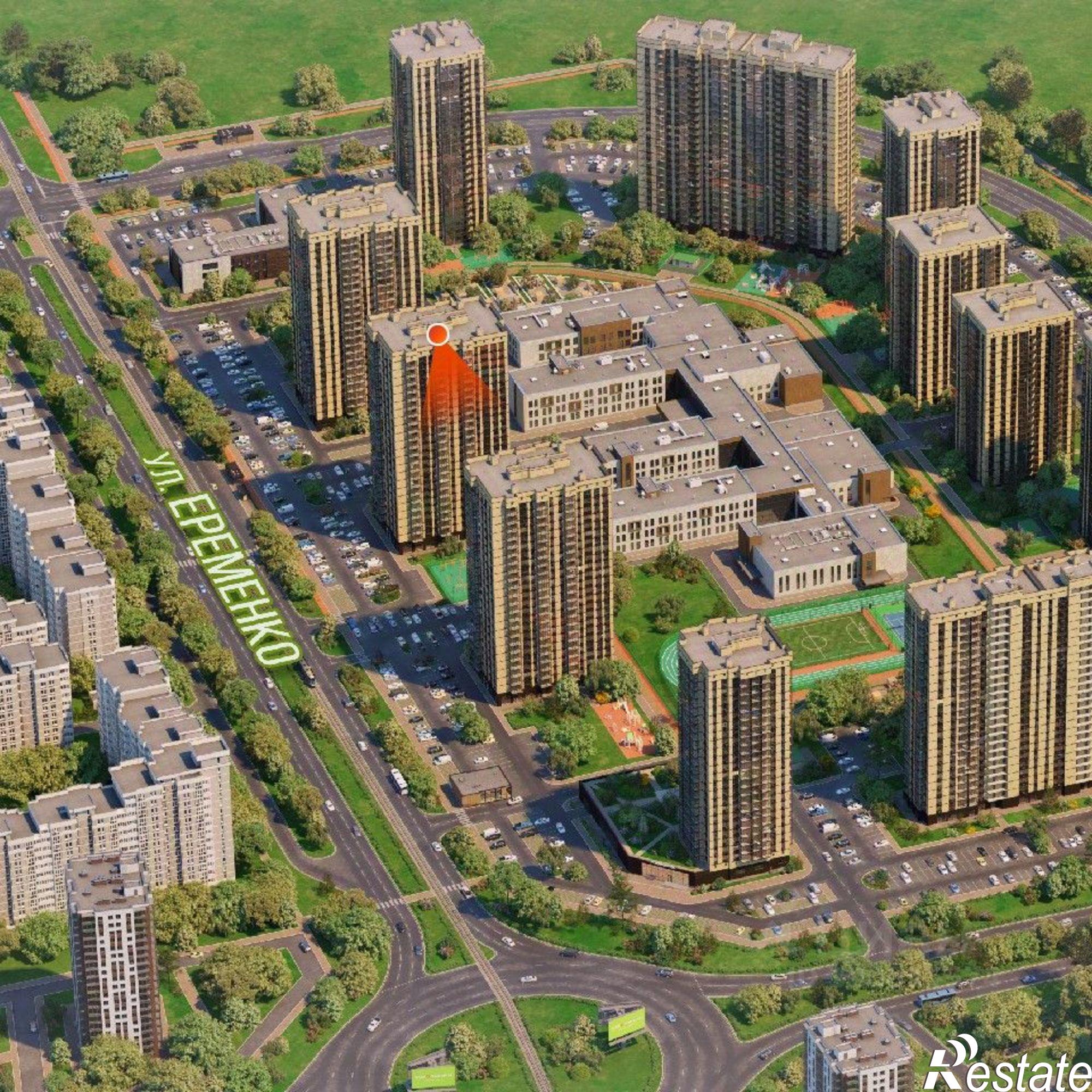 Купить квартиру за 6 161 960 рублей на улица Ерёменко, 113