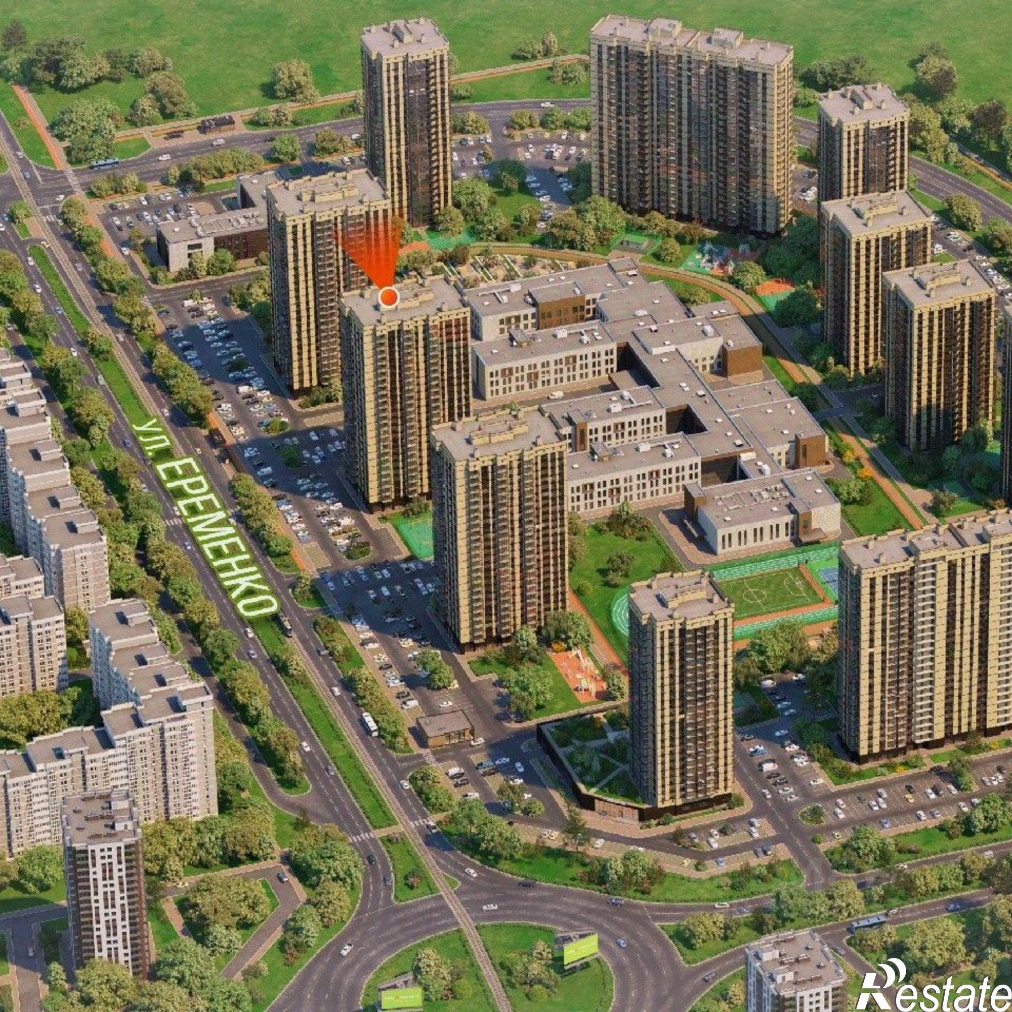 Купить квартиру за 4 784 000 рублей на улица Ерёменко, 113