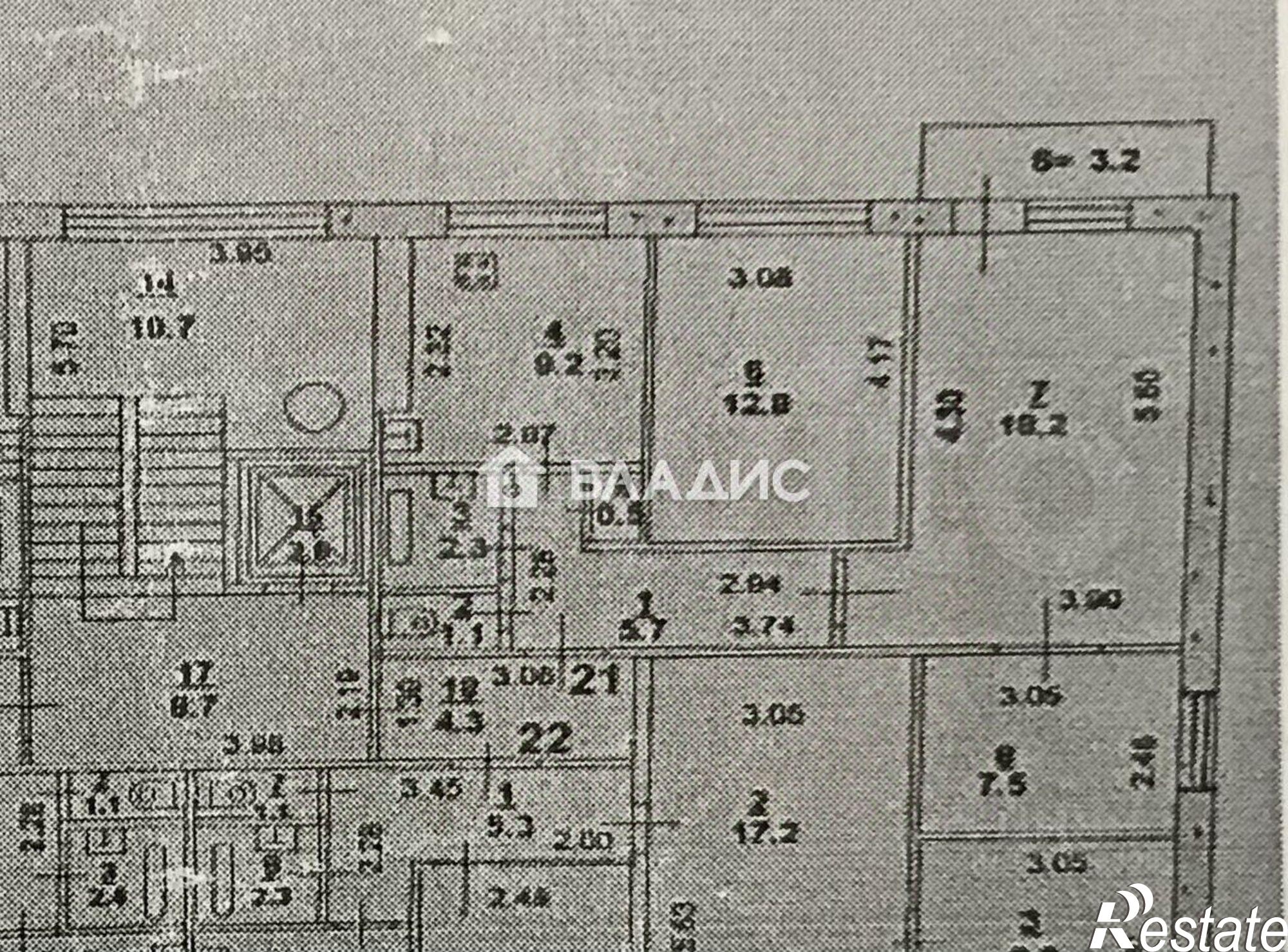 Купить квартиру за 8 000 000 рублей на Ворошиловский проспект, 58