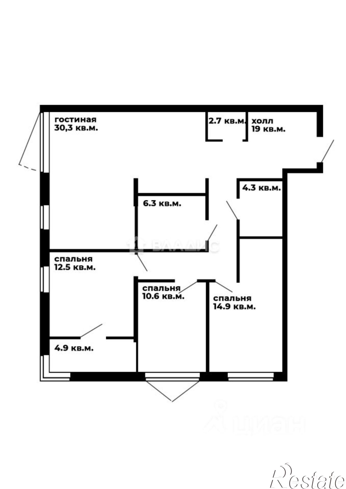 Купить квартиру за 35 700 000 рублей на Красноармейская улица, 94/92