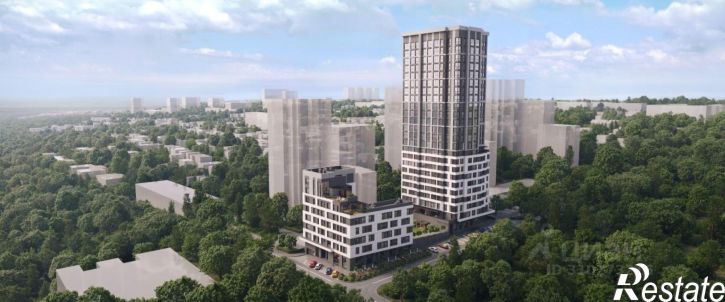 1-комн квартира в новом доме Грибоедовский переулок, 2,  д. 2