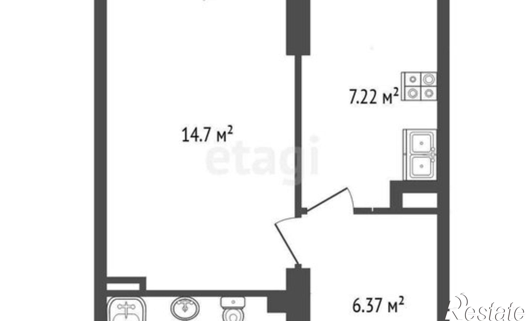 Купить квартиру за 6 915 000 рублей на ул Мечникова, 37
