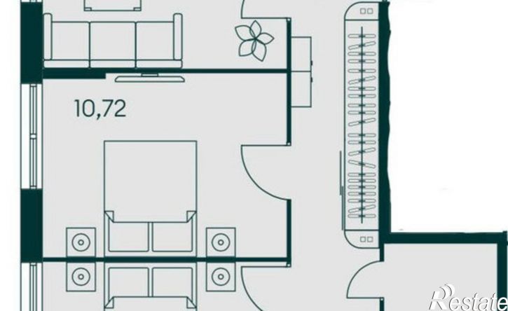 3-комн квартира в новом доме ул Малиновского, 33/89,  д. 33/89