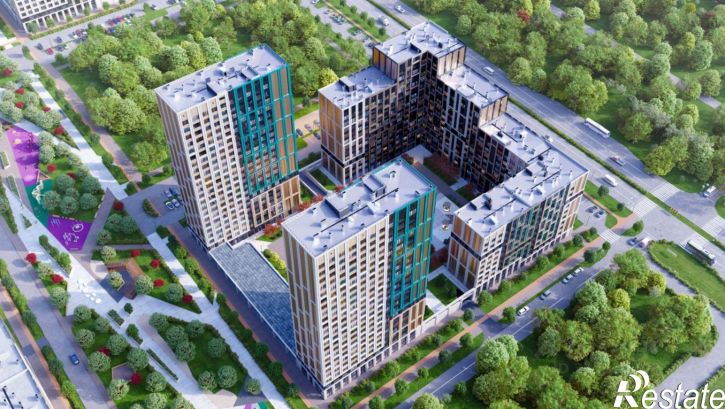 1-комн квартира в новом доме проспект Шолохова