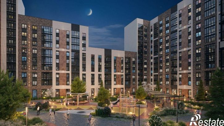 1-комн квартира в новом доме Берберовская улица