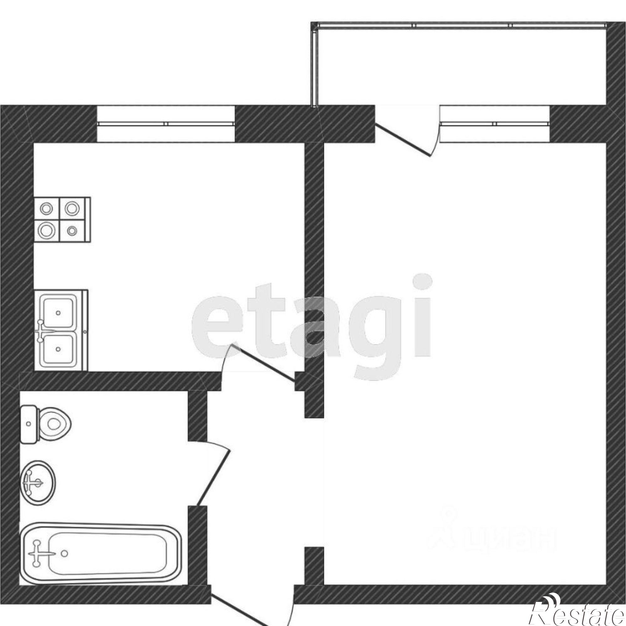 Купить квартиру за 2 900 000 рублей на улица Ерёменко, 85/4