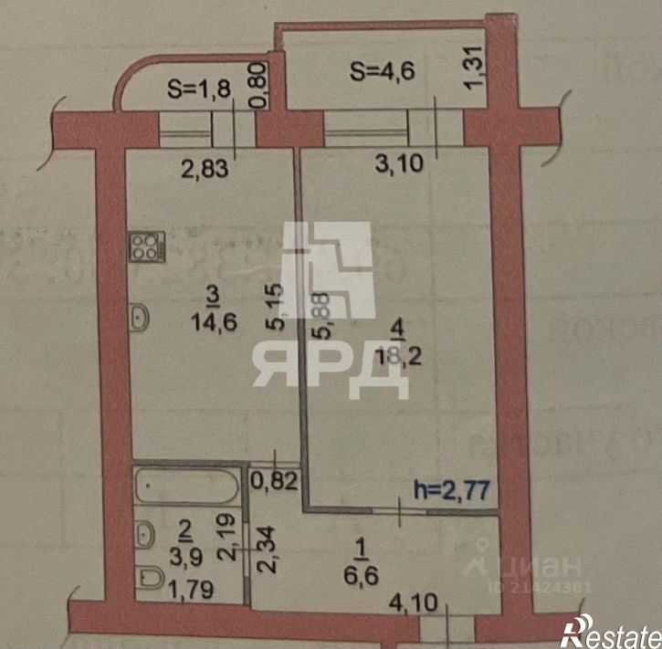1-комн квартира улица 339-й Стрелковой Дивизии, 17,  д. 17