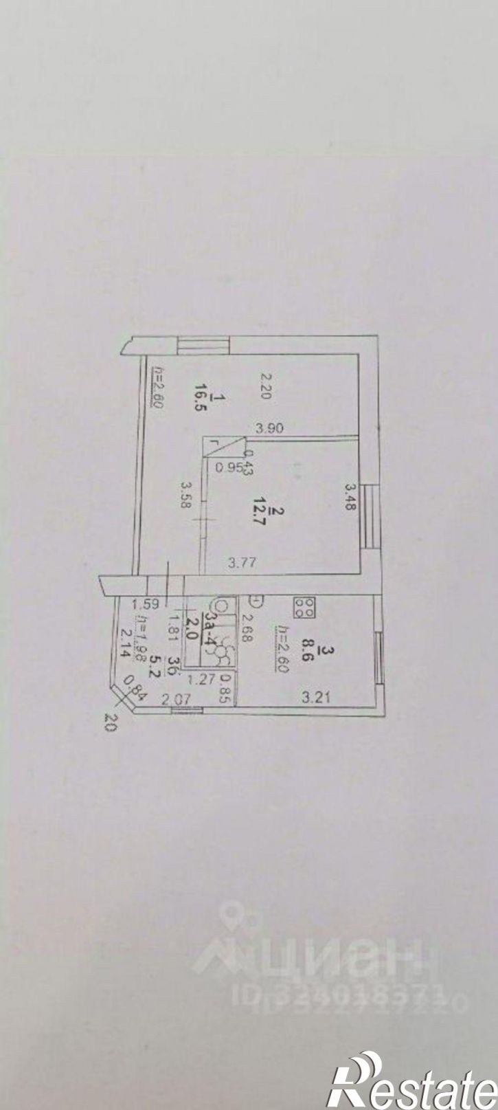 2-комн квартира улица Максима Горького, 58,  д. 58