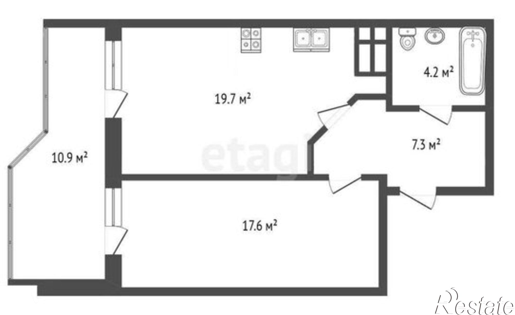 Купить квартиру за 6 400 000 рублей на Горсоветская улица, 77