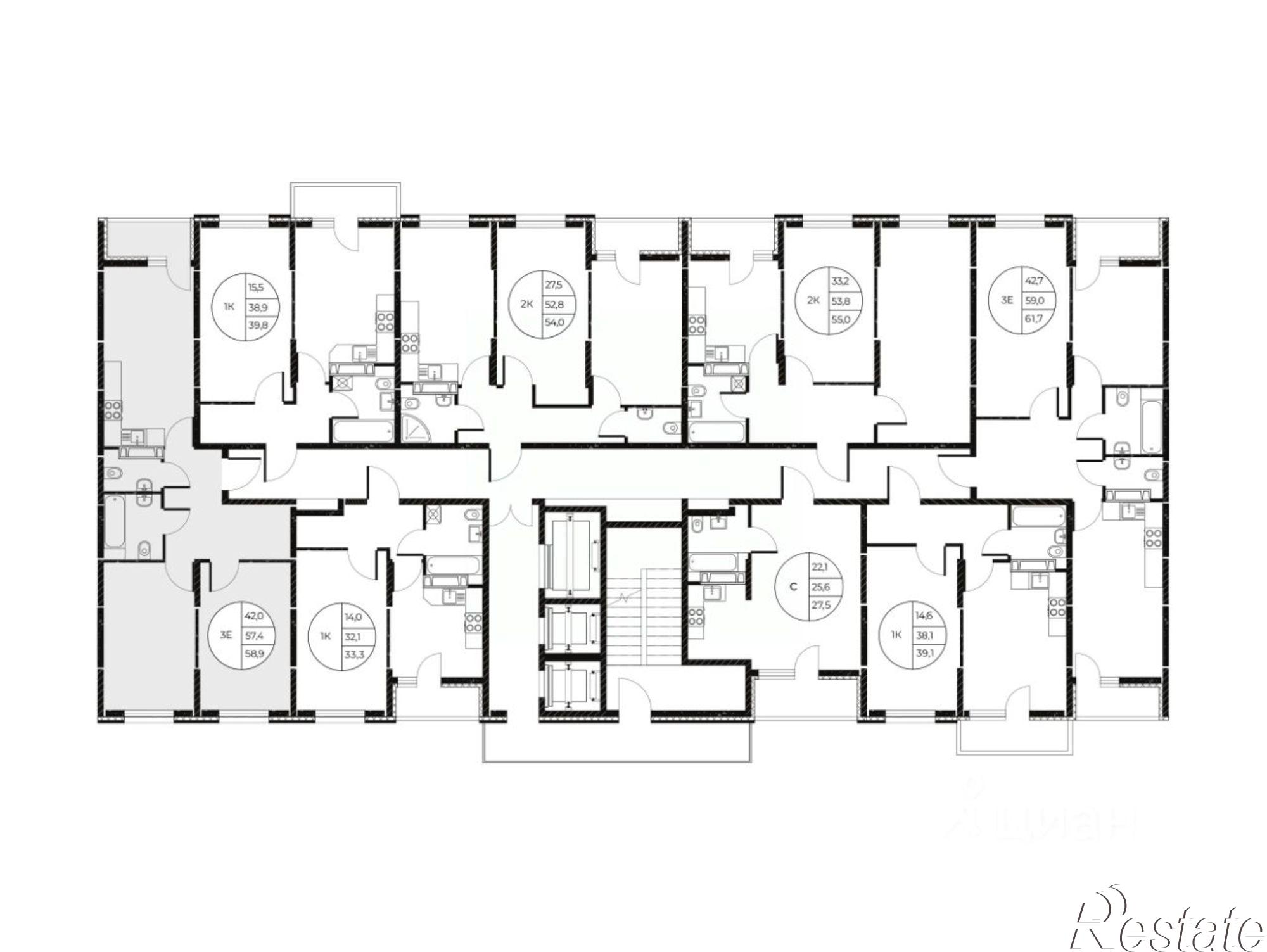 Купить квартиру за 8 257 780 рублей на Театральный проспект, 62Б