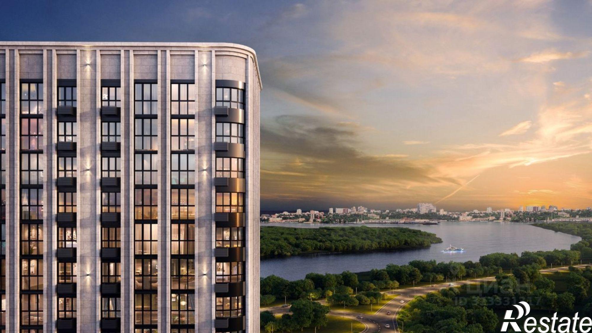 Купить квартиру за 6 467 440 рублей на Левобережная улица, 6/1 с1