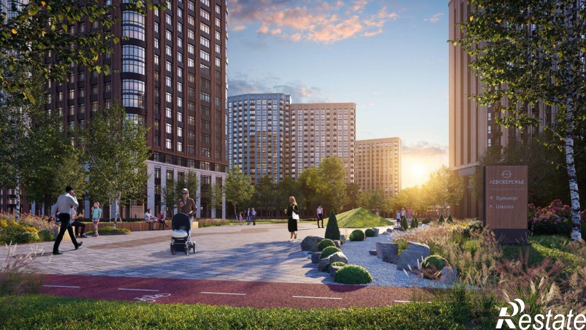 Купить квартиру за 6 467 440 рублей на Левобережная улица, 6/1 с1