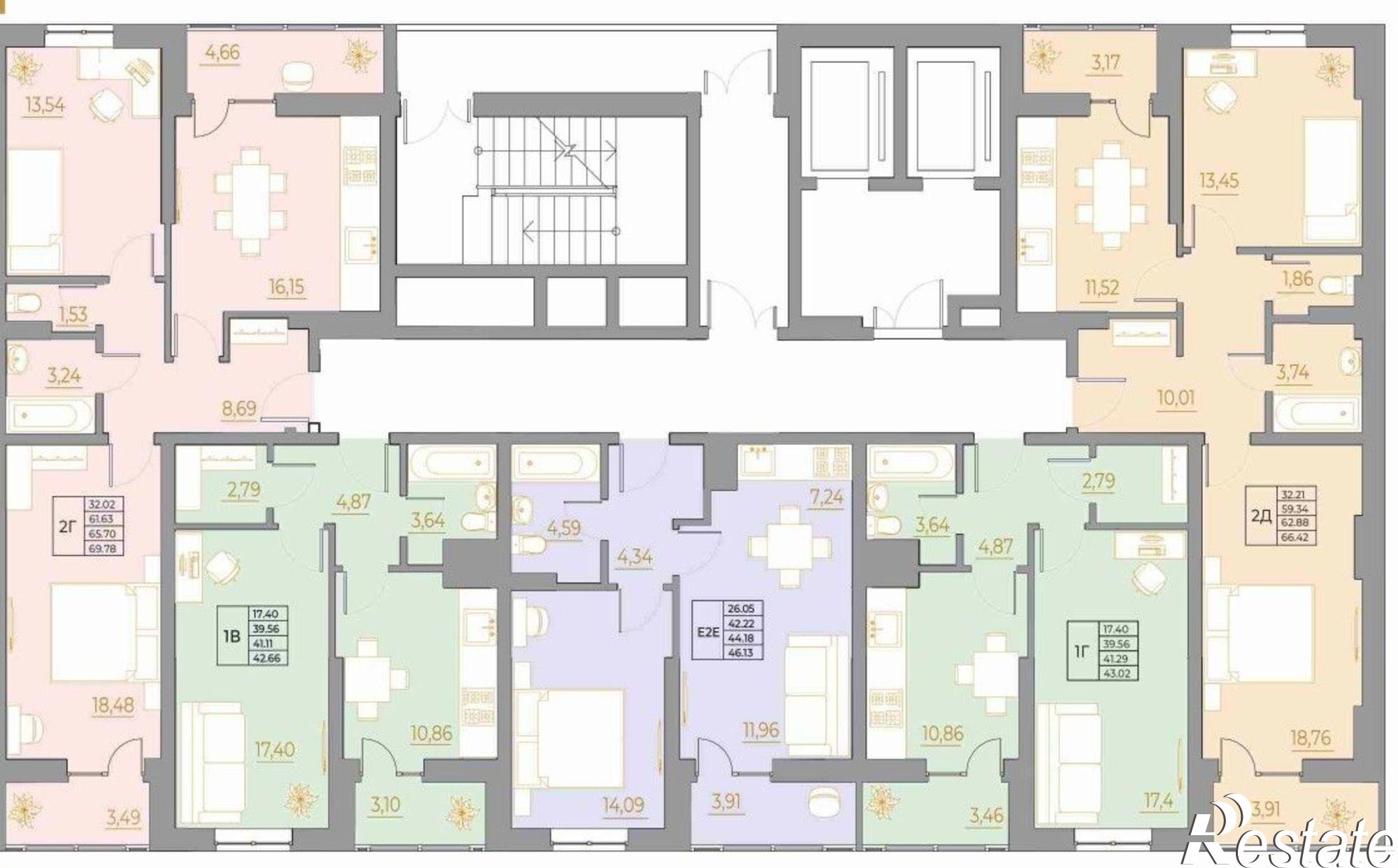 Купить квартиру за 5 119 200 рублей на Тибетская улица