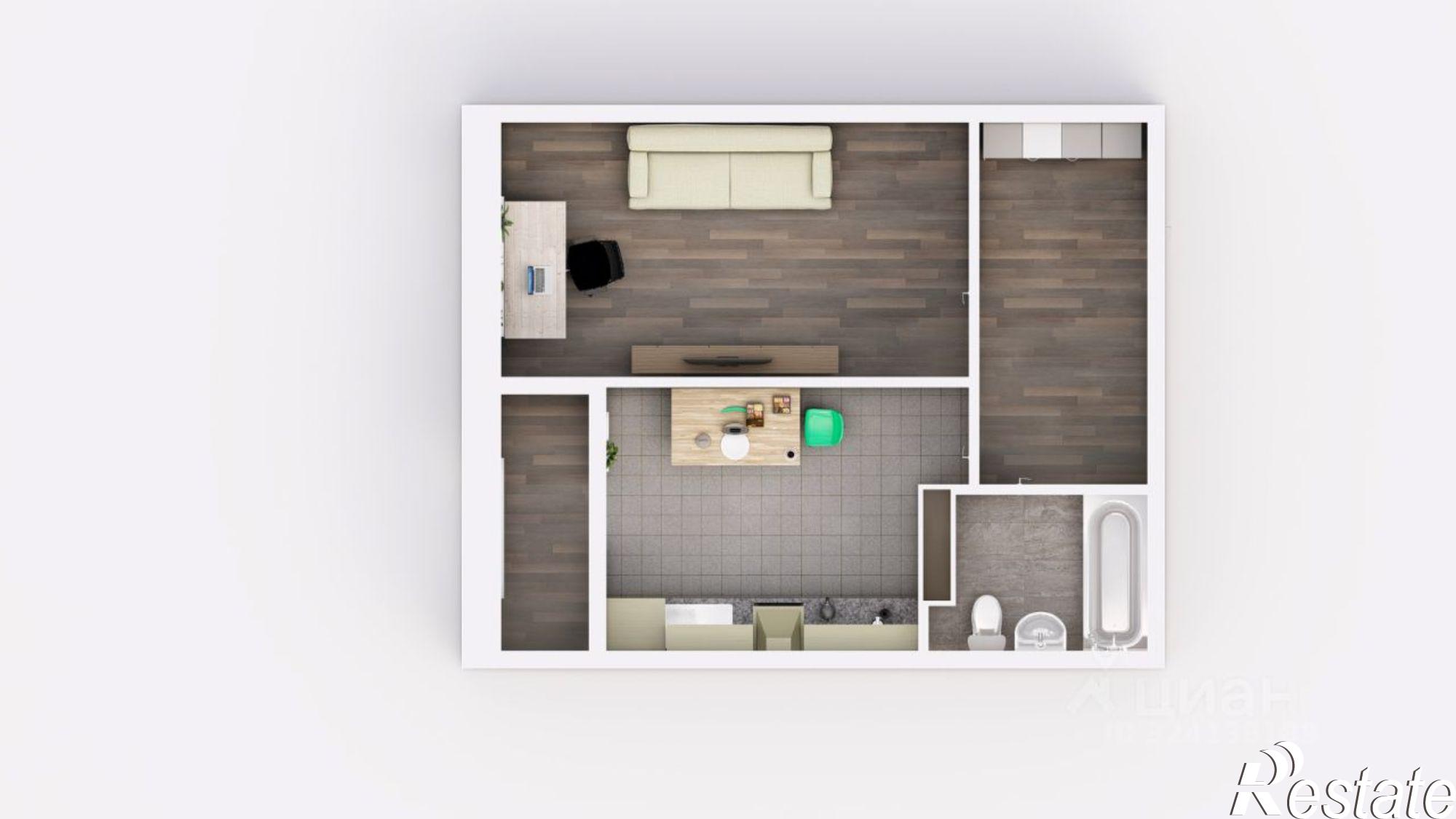 Купить квартиру за 6 230 250 рублей на ул Зорге, 11в