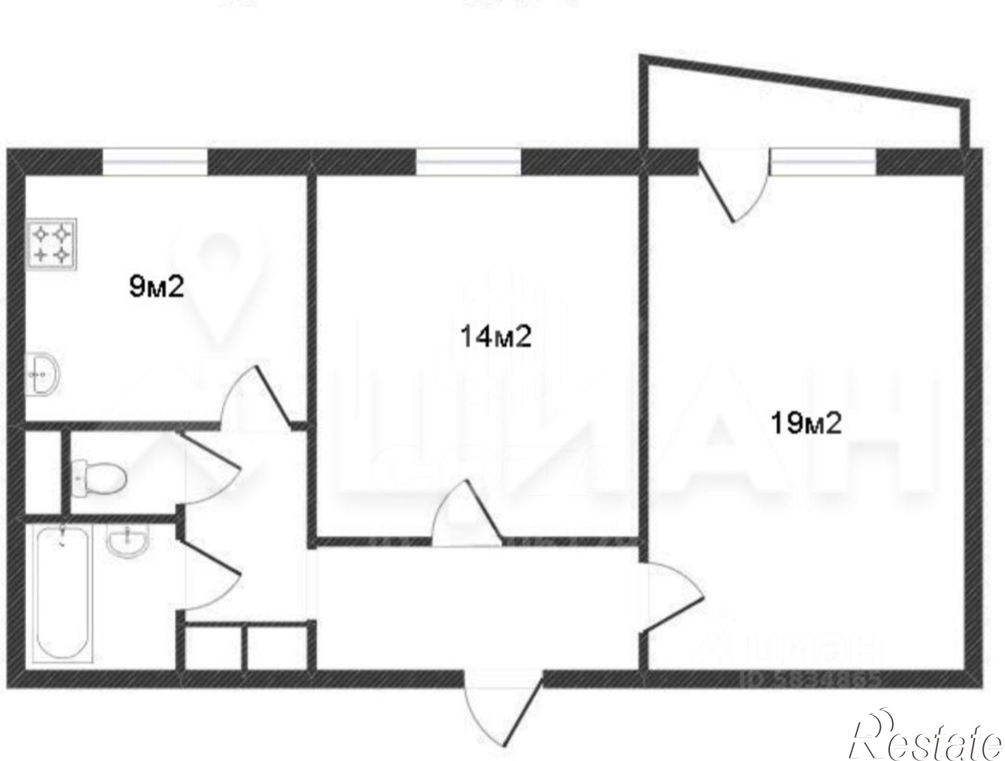 Купить квартиру за 6 300 000 рублей на улица Малиновского, 72