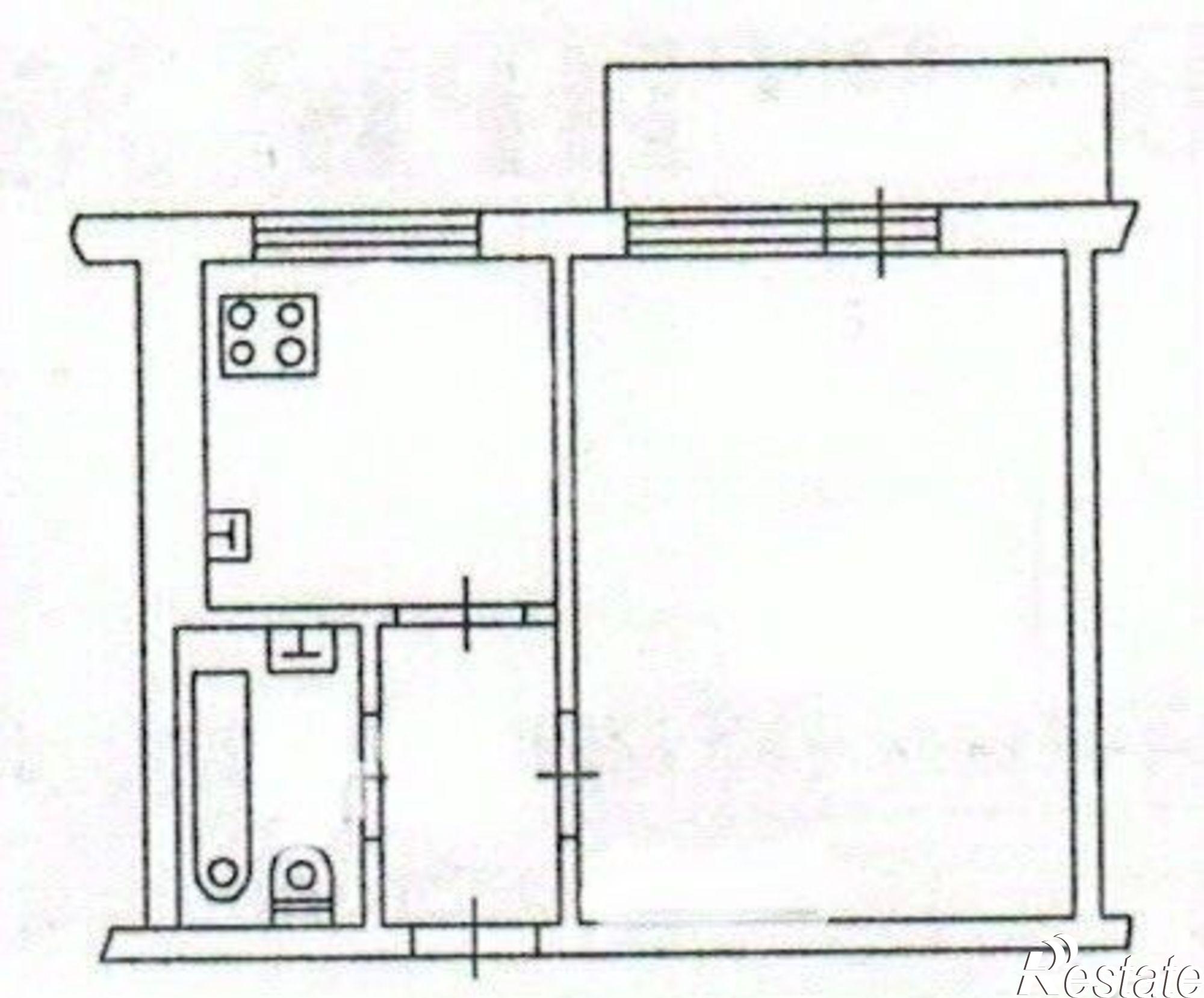 Купить квартиру за 2 400 000 рублей на улица Лелюшенко, 9/2