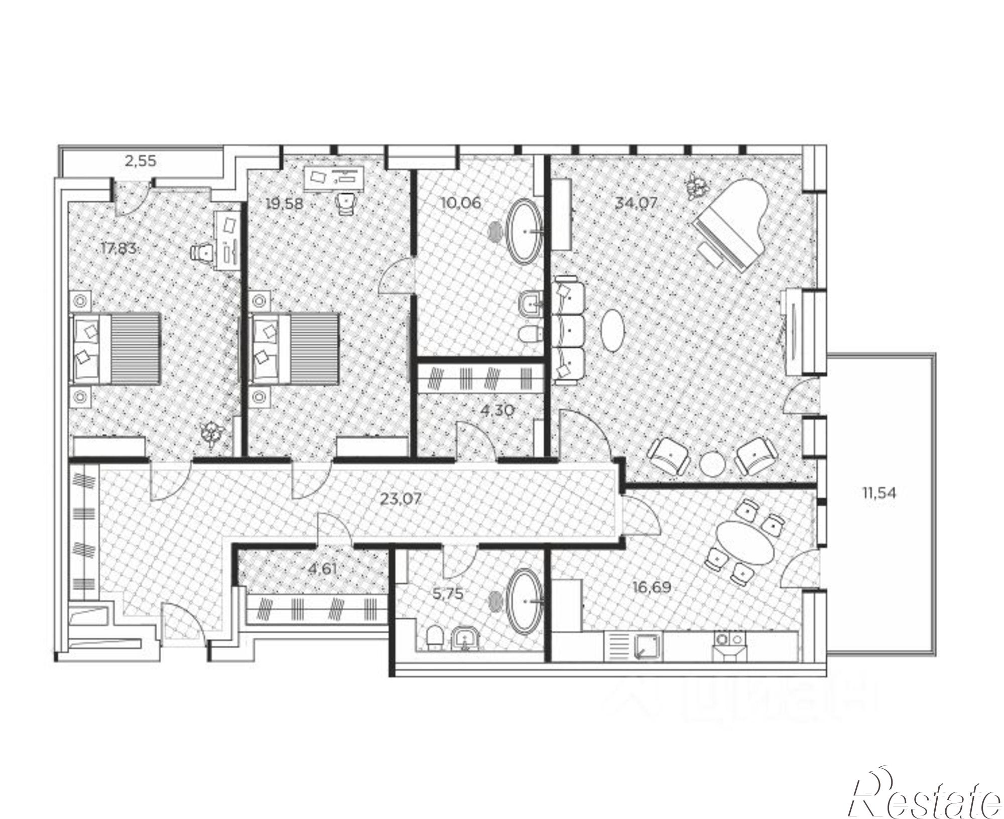 Купить квартиру за 33 000 000 рублей на улица 8-го Марта, 7