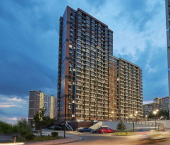 1-комн, 36 кв м, этаж 25/25 улица Нансена, 107/5