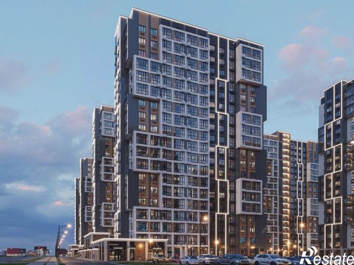 2-комн квартира в новом доме улица Назарько, 4,  д. 4