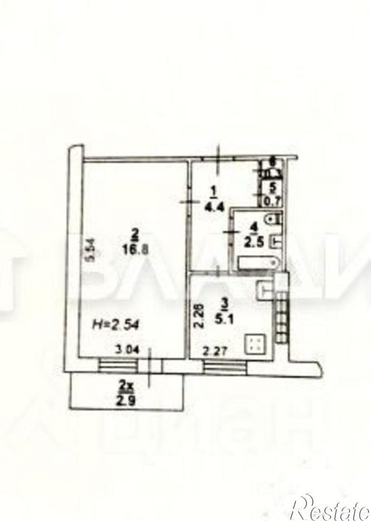 1-комн квартира улица Ерёменко, 85/4,  д. 85/4