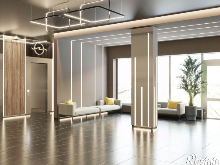 1-комн квартира в новом доме Левобережная улица, 6/1 с1,  д. 6/1 с1