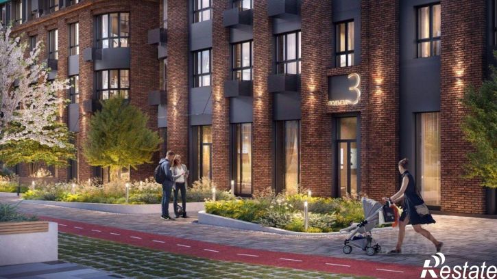 1-комн квартира в новом доме Левобережная улица, 6/1 с1,  д. 6/1 с1