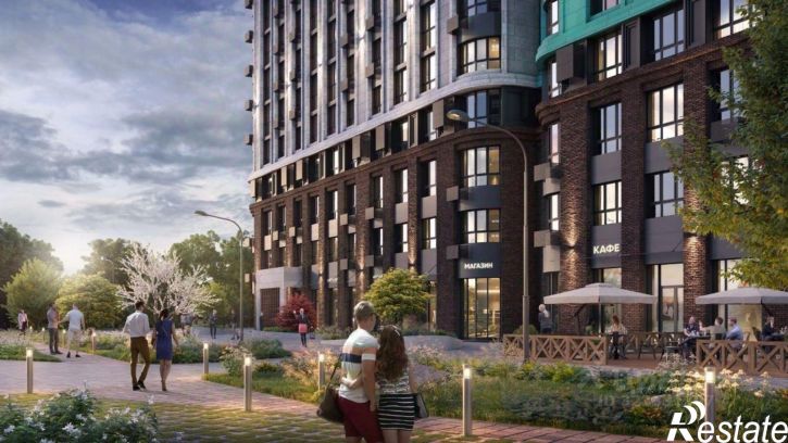 1-комн квартира в новом доме Левобережная улица