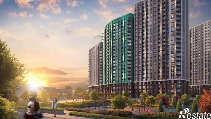 1-комн квартира в новом доме Левобережная улица