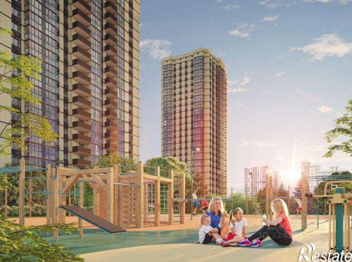 2-комн квартира в новом доме улица Ерёменко, 115,  д. 115