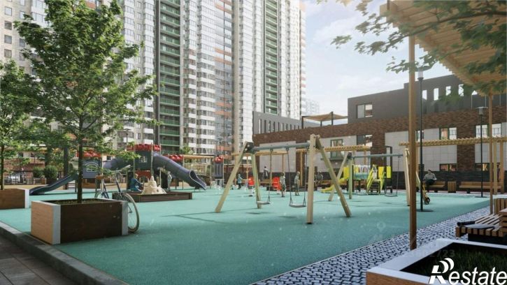 1-комн квартира в новом доме улица Нансена, 107/5,  д. 107/5