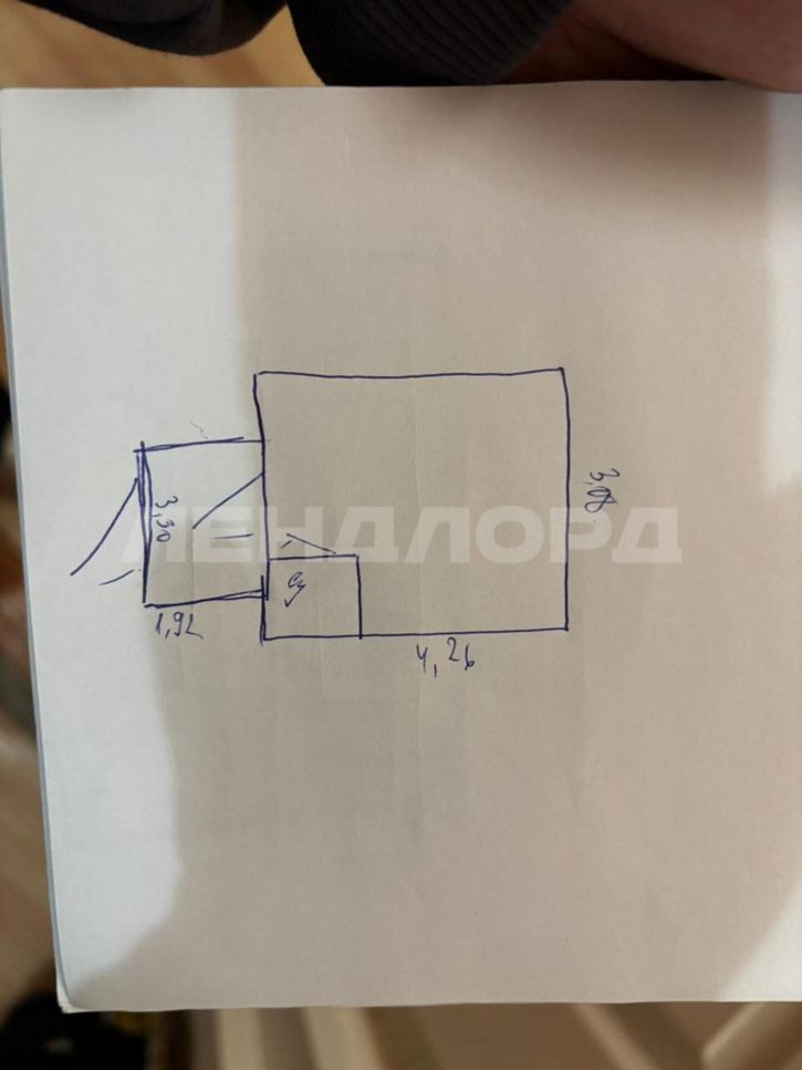 1-комн квартира улица 20-я Линия, 20