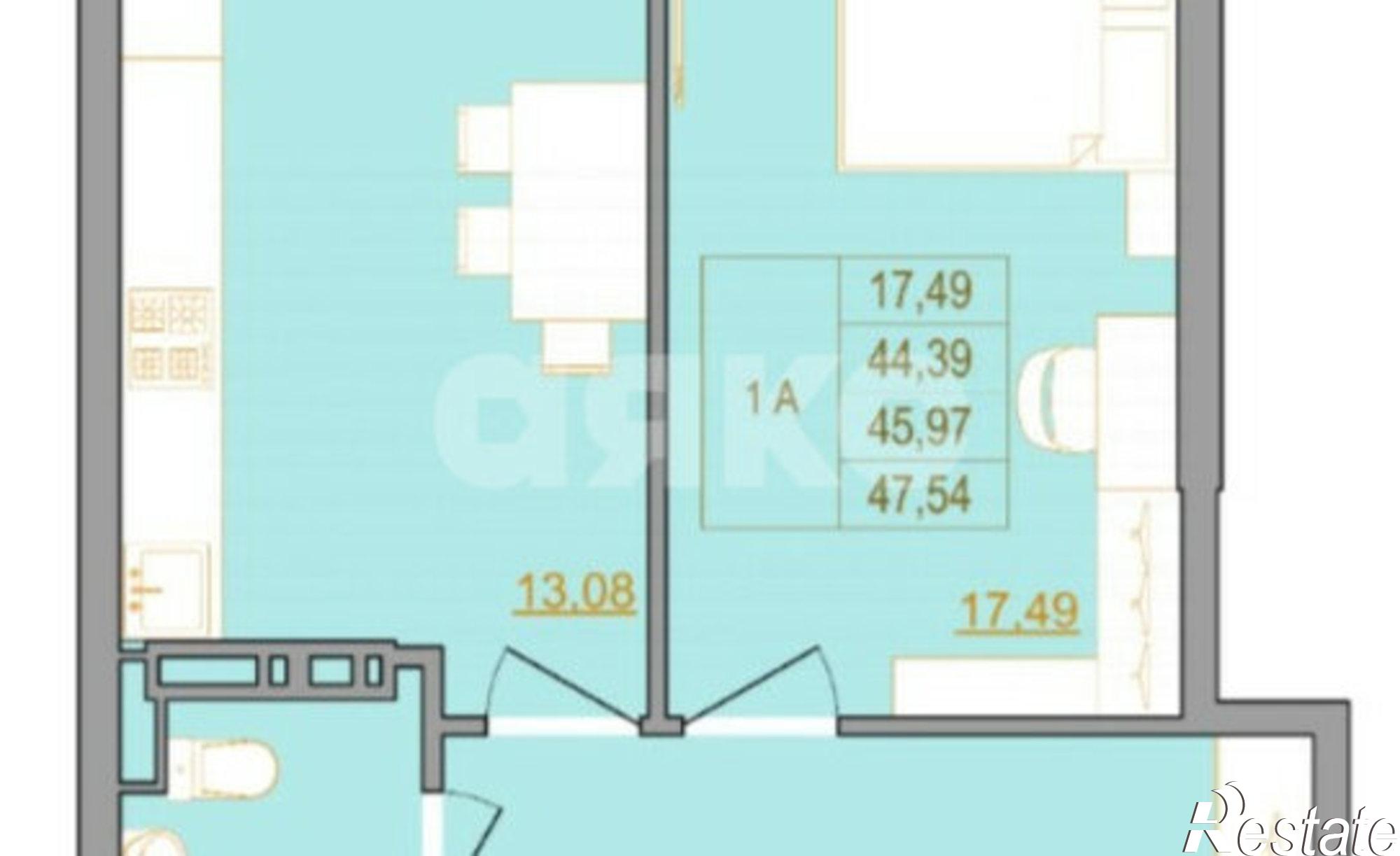 Купить квартиру за 5 508 500 рублей на Тибетская улица, 1В с8