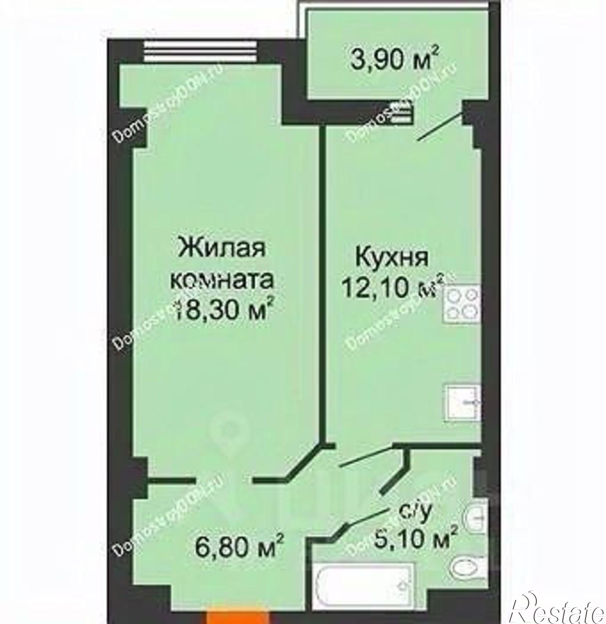 Купить квартиру за 5 250 000 рублей на ул Мечникова, 39б