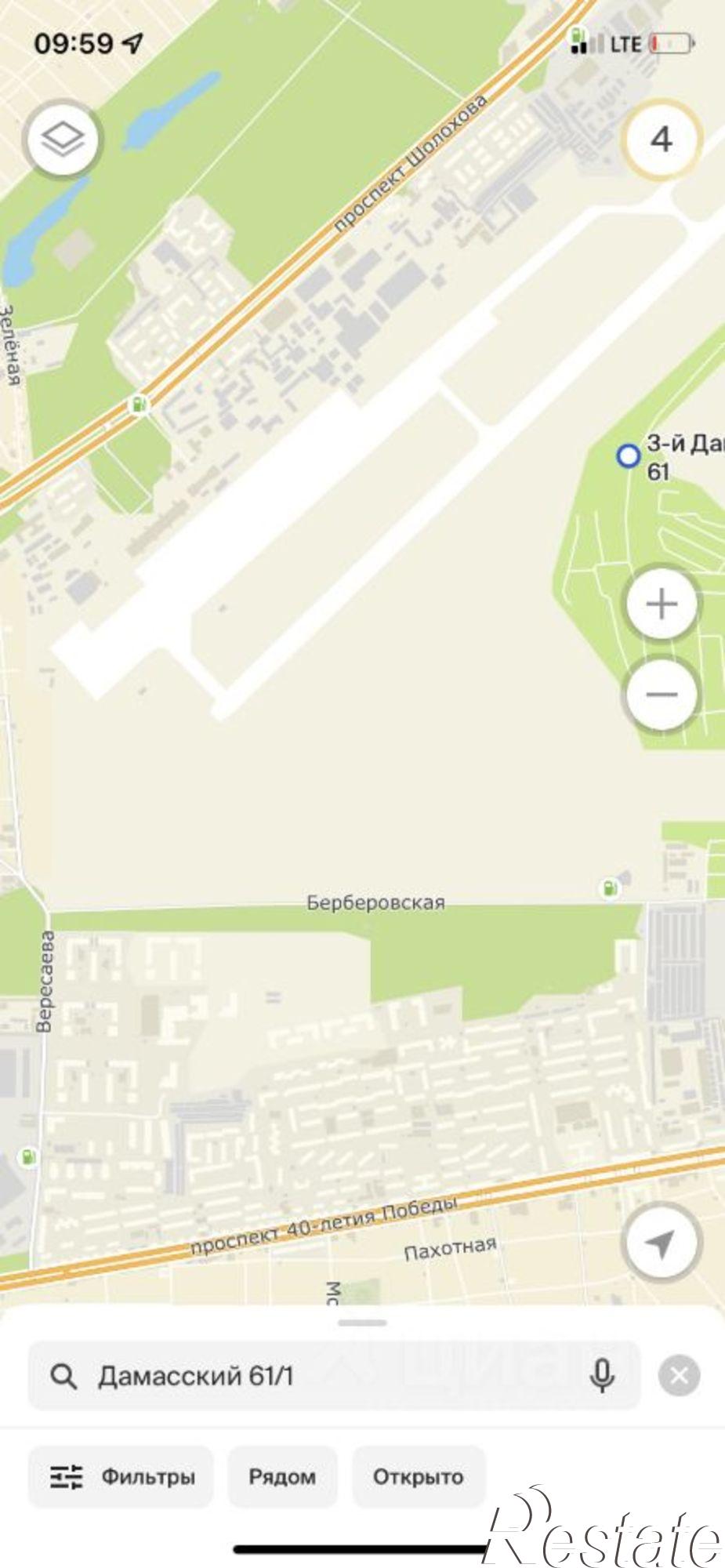 Купить землю, земельный участок за 3 300 000 рублей на 3-й Дамасский пер, 61/1