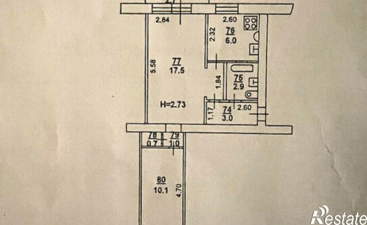 2-комн квартира улица Мечникова, 126,  д. 126