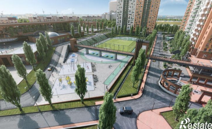 3-комн квартира в новом доме улица Нансена, 107/5,  д. 107/5