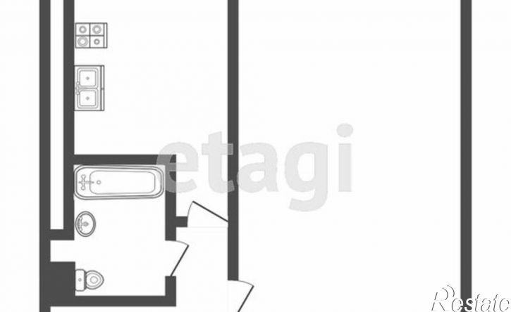 1-комн квартира Минераловодская улица, 128,  д. 128