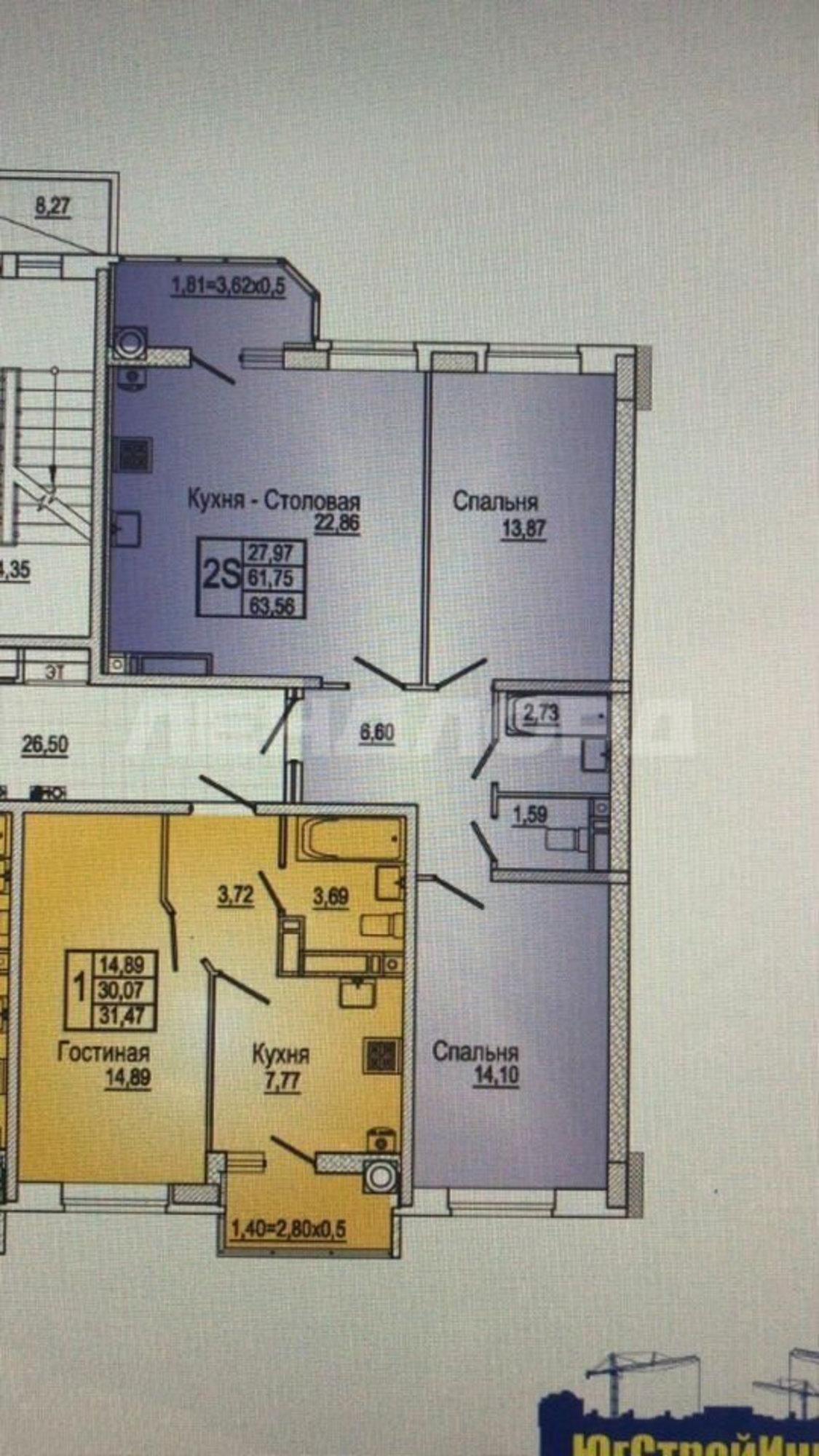 Купить квартиру за 8 995 000 рублей на улица 35-я Линия, 89/32