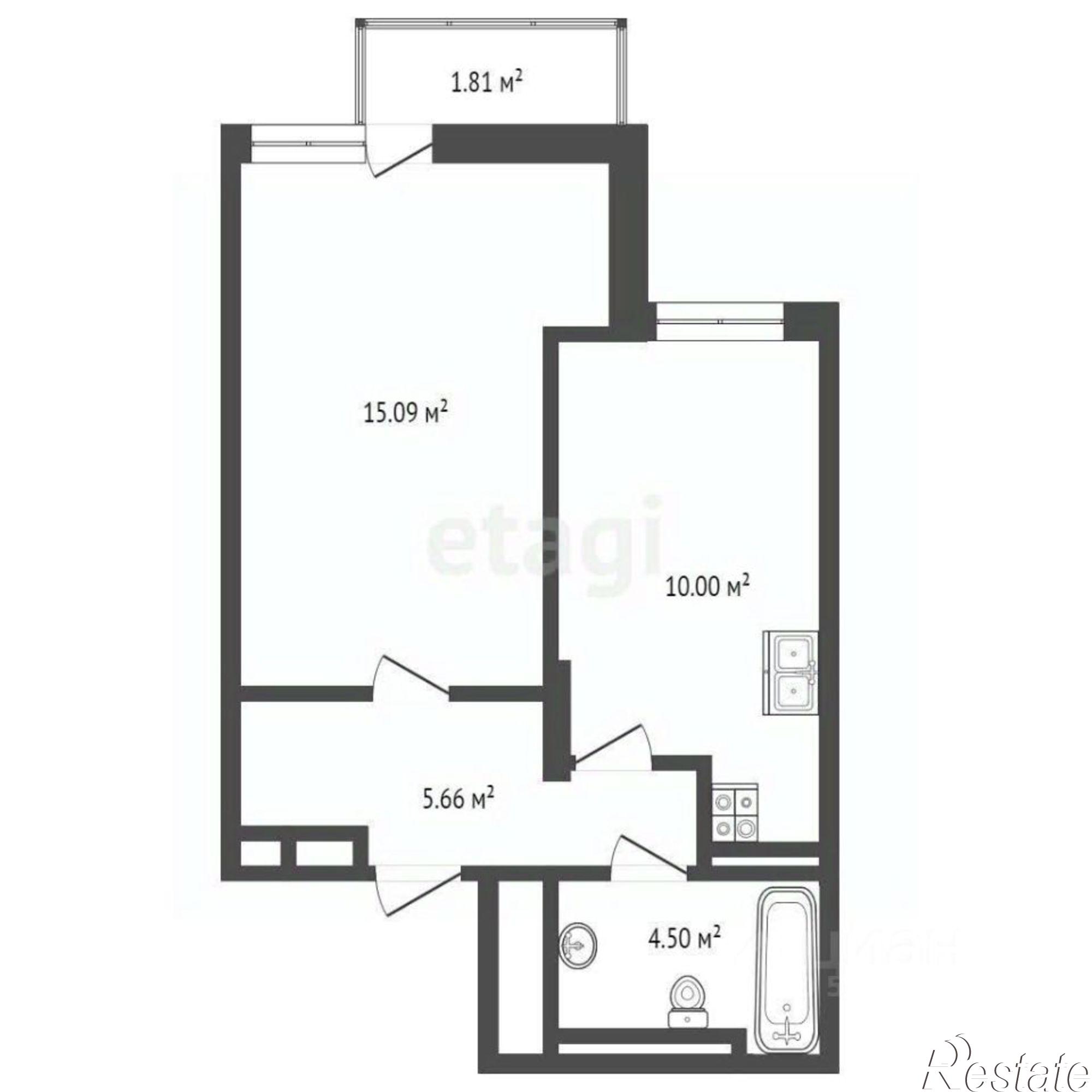 Купить квартиру за 7 700 000 рублей на проспект Ленина, 109/5