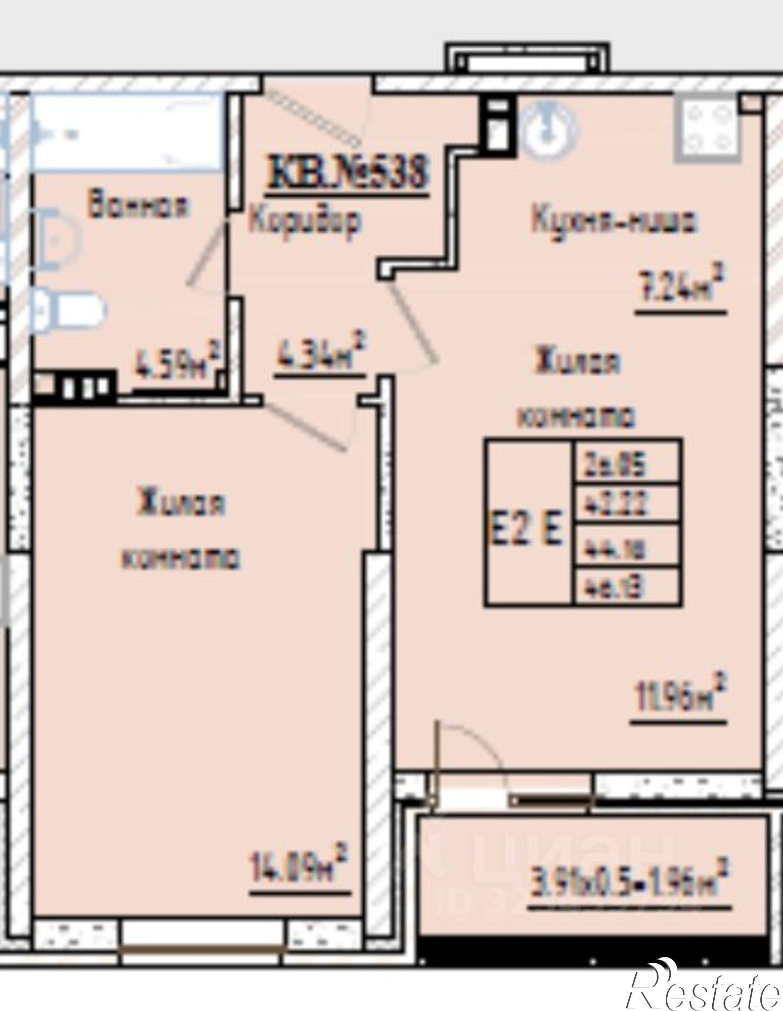 Купить квартиру за 6 700 000 рублей на Бугский пер, 29А